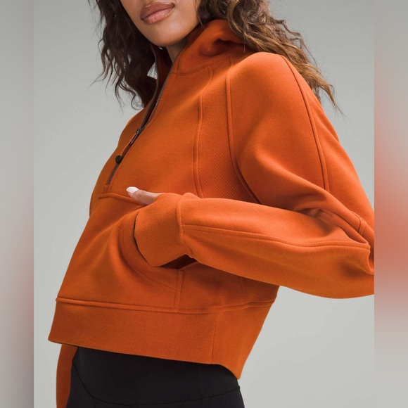 Lululemon Scuba Oversized Half-Zip Hoodie
Burnt Orange M / L - Picture 6 of 9